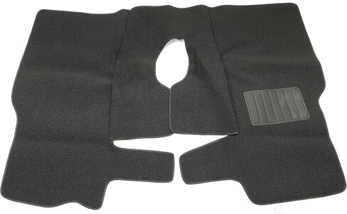 Kojem Full Set Carpet Kit Floor Liner Compatible with 1997-2006 Jeep Wrangler TJ Interior Floor Rug Mat Carpet Pad Black 6PCS in Kuwait