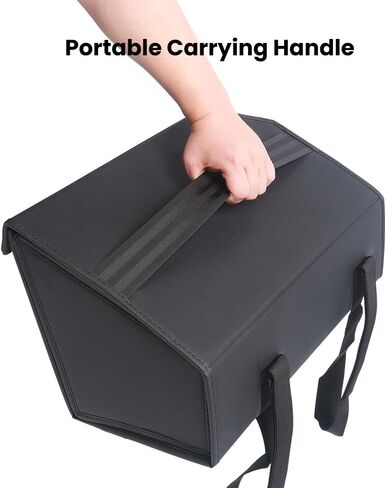 صندوق تخزين خلفي أسفل المقعد متوافق مع Tesla Cybertruck 2024، منظم وحدات للصف الثاني تحت ملحقات منظم المقعد - حل تخزين خلفي قوي in Kuwait