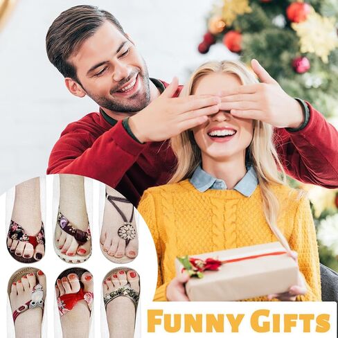 6 Pairs Funny Flip Flop Socks,3D Manicure Print Socks for Women,Unique and Stylish Manicure Print Socks Women in Kuwait