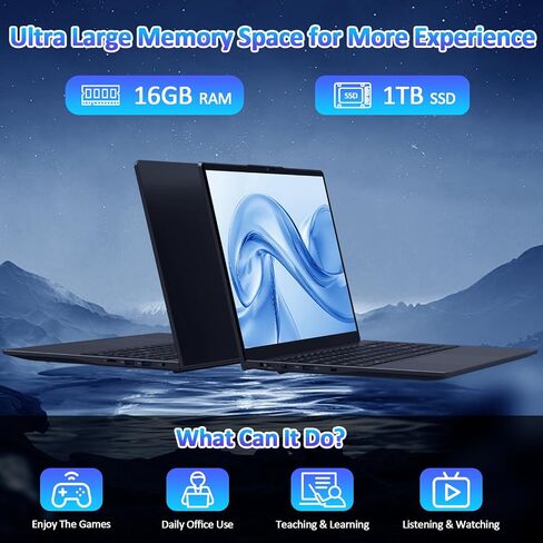 Laptop, 15.6" FHD IPS Display, AMD Ryzen7 5700U, 16GB RAM, 1TB PCIe SSD, Fingerprint Reader, Backlit Keyboard, Webcam, Wi-Fi 6, Windows 11 Pro, Metal Case, Grey in Saudi Arabia