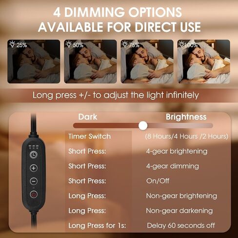 Candle Warmer Lamp, Dimmable Candle Lamp Warmer with Flexible Arm for Customizable Angles, Timer, Bedroom Living Room Home Decor Wax Melt Warmer, Gifts for Mom, with 2 Bulbs in Saudi Arabia