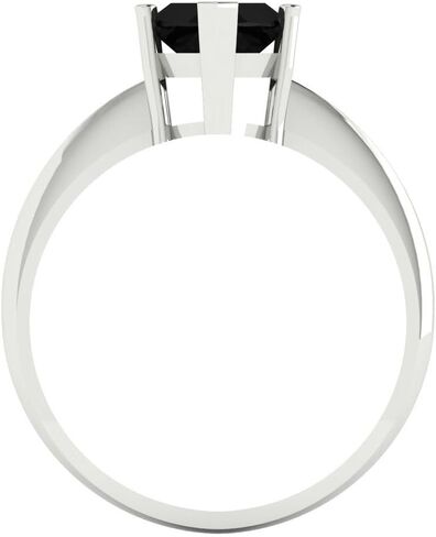 2.5 ct Marquise Cut Natural Onyx 18K Yellow Gold Solitaire Wedding Engagement Bridal Promise Ring in Saudi Arabia