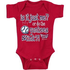 Boston Red Sox Fans. is It Just Me?! (Anti-Yankees) Red Onesie or Toddler Tee (NB-5/6T)