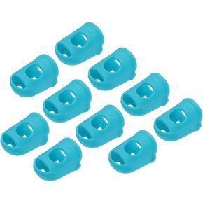 YOKIVE 10 Pcs Fingertip Protector Silicone Fingertip Covers | Protect Fingers, Great for Playing Guitar, Sewing, Cutting (Light Blue, 23mm/0.9-inch)