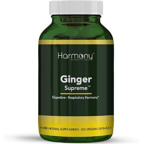 Ginger Supreme - Respiratory Harmony – Harmony Nutraceuticals Supplement for Healthy Digestion, Breathing, Circulation, and Joints