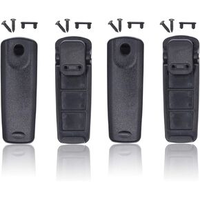 Replacement Belt Clip SHB-13 for Yaesu VX-8R VX-8E VX-8DR VX-8DE VX-8GR VX-8GE FT-1DR FT-2DR Portable Radio (4PCS)