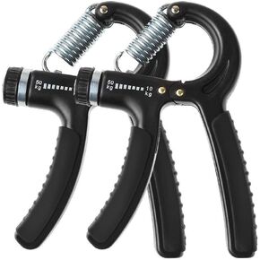 2 Pack Hand Grip Strengthener Adjustable Resistance 22-110 Lbs (10 - 50kg) -Hand Grip Exerciser, Strengthen Grip, Hand Squeezer, Forearm Grip, Hand Exercise, Gripper, Finger Strengthener