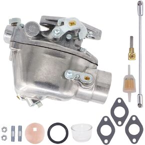 Condgreemee Carburetor Tractor Carb Replace For Ford 8N 9N 2N 1939-1952 Heavy Duty 8N9510C HD TSX241A TSX241B TSX241C Replaces Marvel Schebler B3NN9510A 8N9510C-HD 9N9510A,Carb with Gasket
