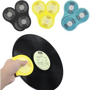 Vinyl Quantum 6 Pieces Anti Static Record Miiten & Handler - Record Player Accesories with Soft Microfiber Material, Protect Against Scratch & Dirt. in Saudi Arabia