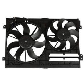 labwork Engine Radiator Cooling Fan Assembly VW3120100 Replacement for Jetta Passat Golf Low Noise