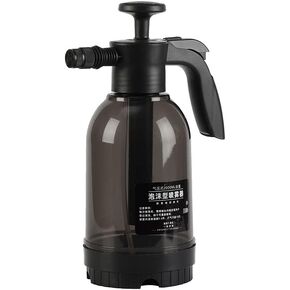 SelWatty Car Wash Foam Sprayer, Manual Foam Sprayer Bottle Two Modes Large Spray Area Pressure Foam Sprayer for Gardening Home, Black