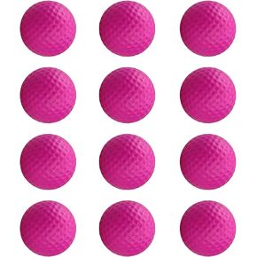 KOFULL Foam Golf Practice Balls, 12/24 Pack Realistic Feel and Limited Flight Soft Training Balls for Indoor or Outdoor