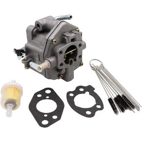 kipa Carburetor for Briggs & Stratton 845906 844041 844988 844039 809013 808252 807943 807801, with Carbon Dirt Jet Cleaner Tool Kit & Fuel Filter Mounting Gasket