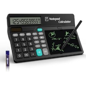 آلة حاسبة مع شاشة عرض كبيرة مكونة من 12 رقمًا، أزرار كبيرة مريحة تعمل باللمس، تدعم الطاقة الشمسية والبطارية للمكتب والمدرسة والمنزل والأعمال in Kuwait