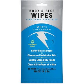 White Lightning Body & Bike Cleaning Wipes