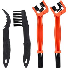 Bicycle Cleaning Tools Set, Bike Clean Brush Kit, 4 Pcs Motorcycle Chain Brush for Gears Maintenance Cleaning Tools