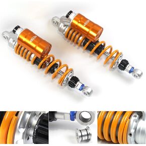 Arashi 360mm /14 "660 رطل ممتص الصدمات قابل للتعديل نظام التعليق الخلفي للرياضة/الشارع/الدراجة العتيقة SR500 1977-1984/ VMAX 1200 1985-2005 / XJR1300 1997-2010 ملحقات استبدال الدراجات النارية