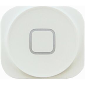 Compatible Home Button with Rubber Gasket Seal Replacement for iPhone 5, 5G & 5C (Black)