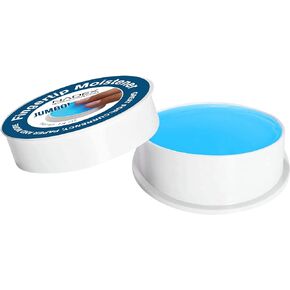 Nadex Jumbo 1.41 Oz Pack Fingertip Moistener Pads, Blue - Non-Slip Counting Cash Bills Separating Documents - Finger Moisturizer Non-Toxic Greaseless Odorless Pad for Office/Home