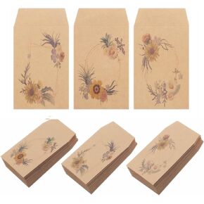 150 Pack Seed Saving Envelopes,Small Paper Envelopes for Seeds,Mini Envelopes,Coin Envelopes,Key Envelopes,Self-Adhesive Kraft Seed Envelopes,Let Love Grow Seed Packets,Bulk Wedding Favors for Guests