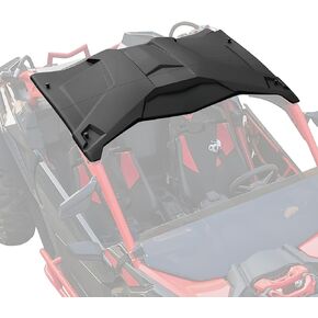 SAUTVS Sport Hard Roof Top for Can-Am X3 2017-2024, 2 Pieces Combination Hard Roof Top Sun Visor for Can Am Maverick X3 2017 2018 2019 2020 2021 2022 2023 2024 Accessories (Replace #715002902)