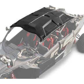 Sport Hard Roof Top Sun Visor for Maverick X3 Max 17-23, 4 Pieces Combination Plastic Roof Hard Top for Can Am Maverick X3 Max 2017-2023 Accessories (Replace #715003750 715003749)