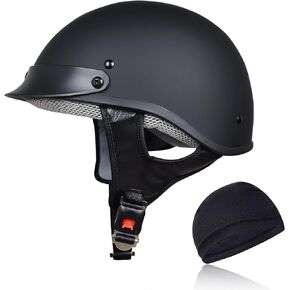 Helmets for Adults Motorcycle Half Helmet Casco para Motocicleta for Women Men DOT Approved Cycling Motocross