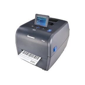 Intermec PC43TB00100201 Intermec, Pc43T Printer, 4" Thermal Transfer/Direct Thermal Desktop Printer, 203 Dpi, LCD Display, Tear-Off, Real Time Clock, USB 2.0 and 2 USB Host Ports