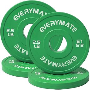 Change Weight Plates Fractional Plate Olympic Bumper Plates for Cross Training Weight Plates Steel Insert Strength Training Weight Plates Weight Loss Sold 1.25LB 2.5LB 5LB