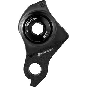 Cogster Universal Derailleur Hanger (UDH), Compatible with SRAM UDH Standard, Made with Alloy AL6061 and Fiber Reinforced Thermoplastic