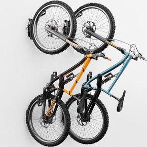 Swivel Bike Wall Mount, Vertical Bicycle Rack for Garage, Wall Mounted Bike Hanger Hook, Hanging Bike Storage Garage Organization, 2 Packs