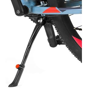 Adjustable Bike Kickstand with Double Legs - Aluminum Alloy Bicycle Kick Stands for 24-28 Inch Adult Bike, Road Bikes and Electric Bike