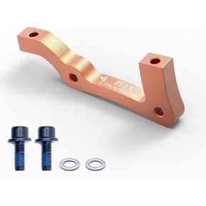 Zeno Rotor Adaptor - is to Post Mount Caliper, Front 203/ Rear 180 in Kuwait