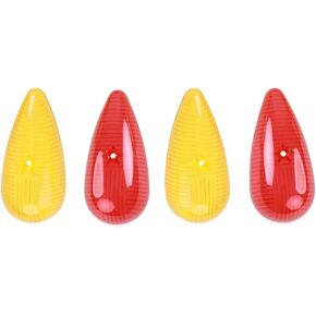 HQPARRTS for Pathfinder #662 Teardrop Marker Lights Lenses,Vintage Travel Trailer Pathfinder Teardrops Lenses # 662