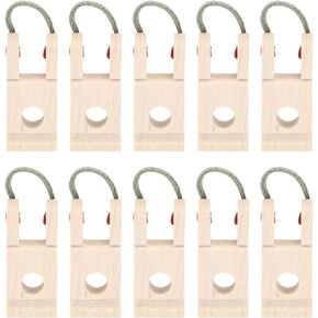 10 Pcs Whippen Flange Wooden Piano Tuning Tools Piano Butt Flange Piano Repair Replacement Musical Instrument Repair Parts for Upright Piano Repair