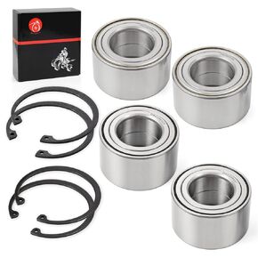 Front & Rear Wheel Bearings Ring Clip for Polaris Sportsman 400 450 500 600 700 2X 3514634 35 * 64 * 37mm 2X 3514635 40x74x40mm