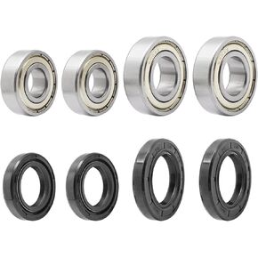 Front Wheel Bearings Seals Kit for Yamaha Raptor 700 660 350 250 125 Banshee 350 Warrior 350 YFZ450 Bear Tracker 250 Big Bear 250 Bruin 250 Blaster 200