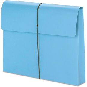 Smead Colored Expanding File Wallet with Flap and Cord Closure, 2" Expansion, Letter Size, Assorted Colors, 10 per Box (77207)