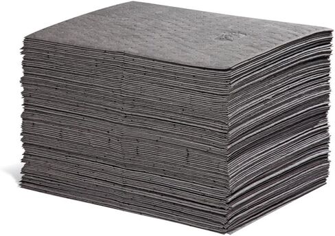 New Pig Premium Absorbent Mat Pads | 20 Oil Absorbent Pads | The Original Pig Mat | 15" x 20" Oil Pads | Each Pad Absorbs 28 oz | Total Absorbency is 4.4 Gallons | 20-Count | Heavyweight | PM50275 in Saudi Arabia
