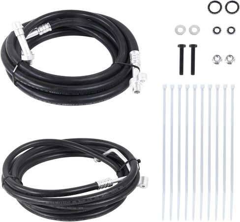 SU33468 Rear/Aux AC Line Set Compatible with 2007-2014 Chevy Suburban GMC Yukon XL Cadillac Escalade ESV in Saudi Arabia