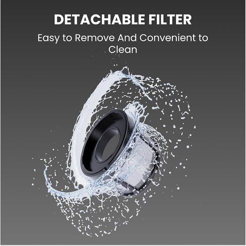 مكنسة كهربائية للسيارة من Giraffe Tools مع سلك طاقة قابل للسحب بطول 16.5 قدم وخرطوم بطول 4 أقدام، 7.5 كيلو باسكال DC12V، مكنسة كهربائية للسيارة مع ضوء LED وفوهتين باللون الأسود in Kuwait