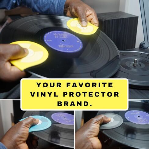 Vinyl Quantum 6 Pieces Anti Static Record Miiten & Handler - Record Player Accesories with Soft Microfiber Material, Protect Against Scratch & Dirt. in Saudi Arabia