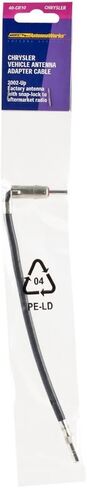 Metra 95-6528B Double Din Dash Kit for 2006-2010 Dodge Ram (Black) & Metra 40-CR10 Chrysler/Dodge/Jeep/Ford/GM 2002-Up Car Antenna Adapter in Saudi Arabia