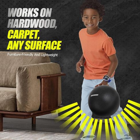 Silent Basketball 2.0 Edition Indoor Basketball Size 7 (29.5") Foam Basketball for Quiet Dribbling Indoor Training Basketball in Saudi Arabia