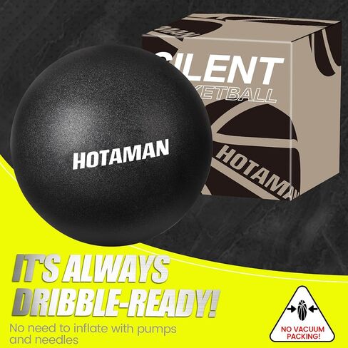 Silent Basketball 2.0 Edition Indoor Basketball Size 7 (29.5") Foam Basketball for Quiet Dribbling Indoor Training Basketball in Saudi Arabia
