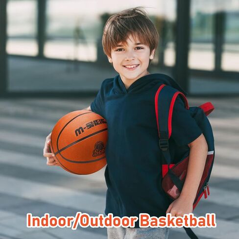 6 Pcs Basketballs Bulk Christian Charity Donation Supplies Size 5 Basketballs for Kids 27.5 Inch Basketball with Pump Xmas Gifts for Kids Basketball Games Training in Saudi Arabia