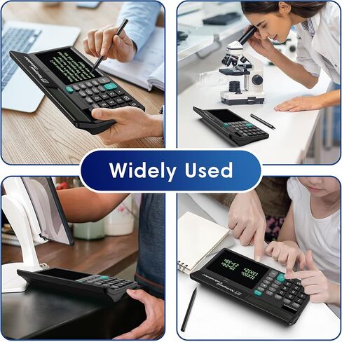 آلة حاسبة مع شاشة عرض كبيرة مكونة من 12 رقمًا، أزرار كبيرة مريحة تعمل باللمس، تدعم الطاقة الشمسية والبطارية للمكتب والمدرسة والمنزل والأعمال in Kuwait