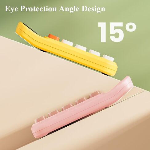 آلة حاسبة مكتبية من إم آند جي مع أزرار ميكانيكية، شاشة LCD كبيرة مكونة من 12 رقمًا، آلة حاسبة كبيرة للأزرار للمكتب والمنزل والمدرسة، قاعدة مضادة للانزلاق، بطارية متضمنة (أخضر) in Kuwait