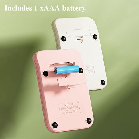 آلة حاسبة مكتبية من إم آند جي مع أزرار ميكانيكية، شاشة LCD كبيرة مكونة من 12 رقمًا، آلة حاسبة كبيرة للأزرار للمكتب والمنزل والمدرسة، قاعدة مضادة للانزلاق، بطارية متضمنة (أخضر) in Kuwait