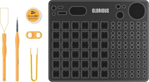 Lube Kit - Mechanical Switch and Stabilizer Lubrication Acrylic Platform - Included Keycap Puller, Switch Puller, Switch Opener, Lube Brush, G-Lube Synthetic Lubricant in Saudi Arabia